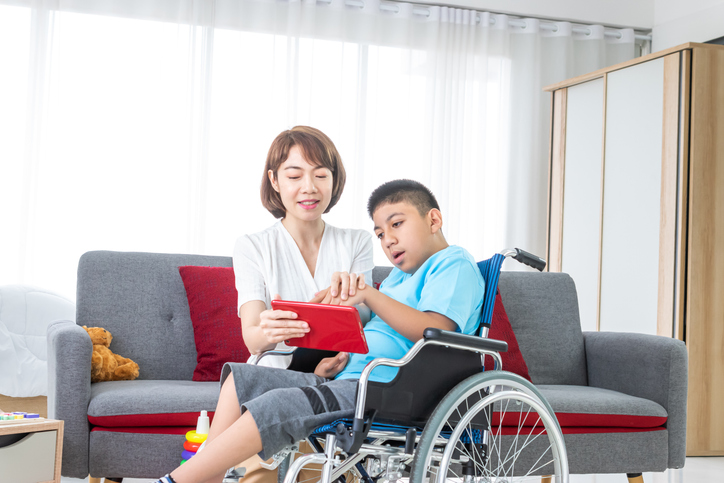 A mom thinking about a special needs trust for her son.
